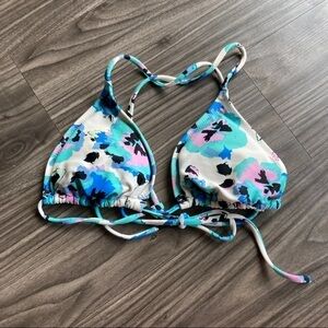 Volcom Triangle Floral Swimsuit Top
